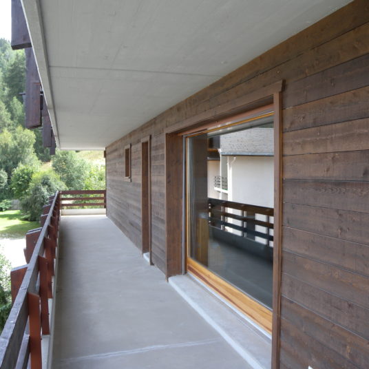 Balcon appartement Nendaz