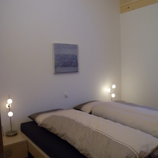 Chambre 1 appartement Täsch