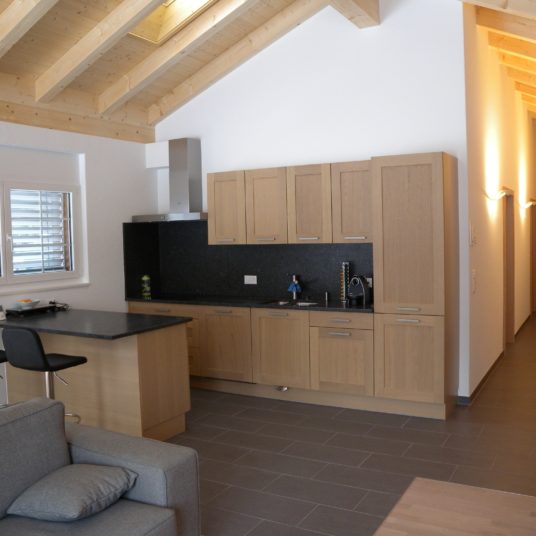 Cuisine appartement Täsch