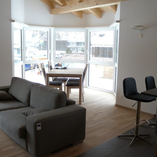 Séjour appartement Täsch